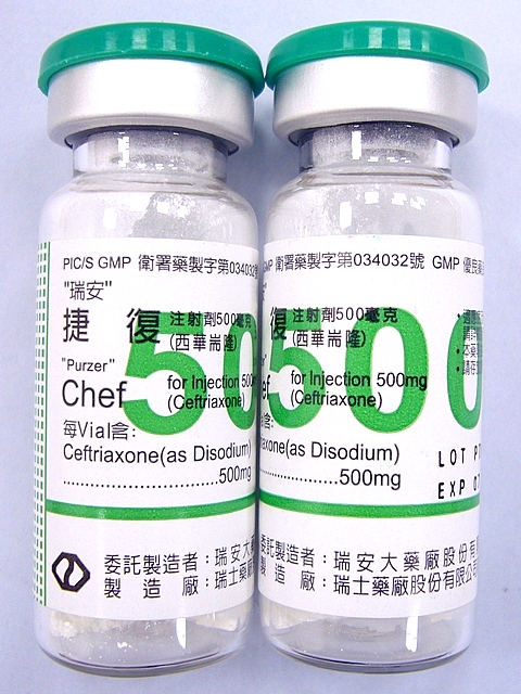 Chef 500mg for Injection