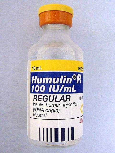 Humulin REG 1KIU/10ml