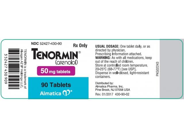 参比制剂,进口原料药,医药原料药 TENORMIN 50 MG