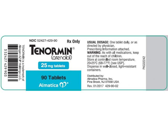 参比制剂,进口原料药,医药原料药 TENORMIN 25 MG