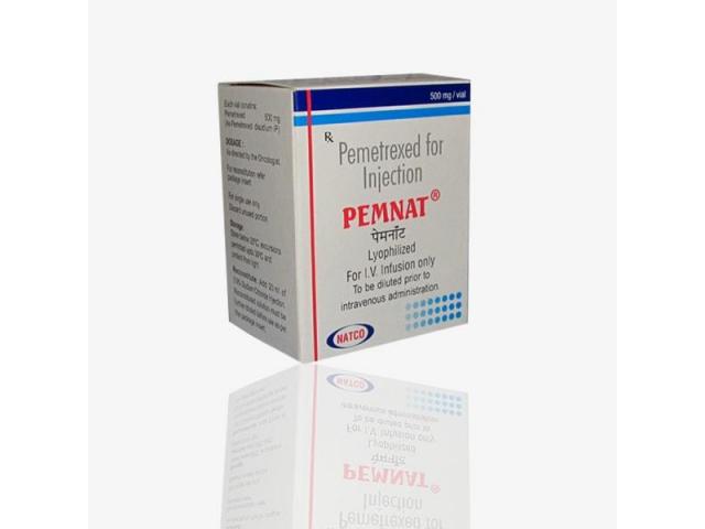 参比制剂,进口原料药,医药原料药 Pemnat : Pemetrexed 500 Mg Injection