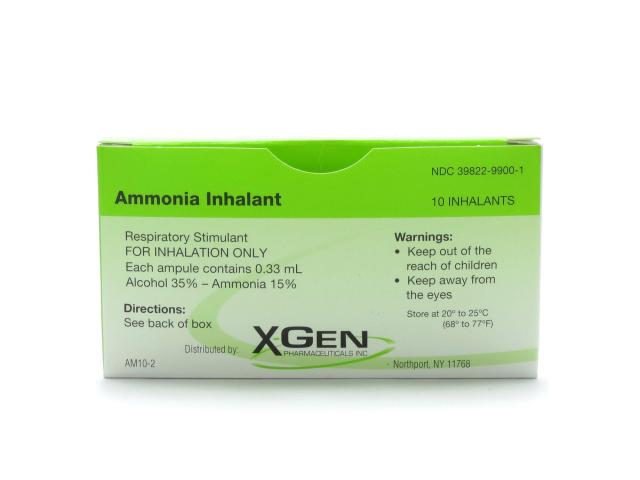 参比制剂,进口原料药,医药原料药 Ammonia Inhalant, Aeromatic, 0.3mL Ampule, 10/Box