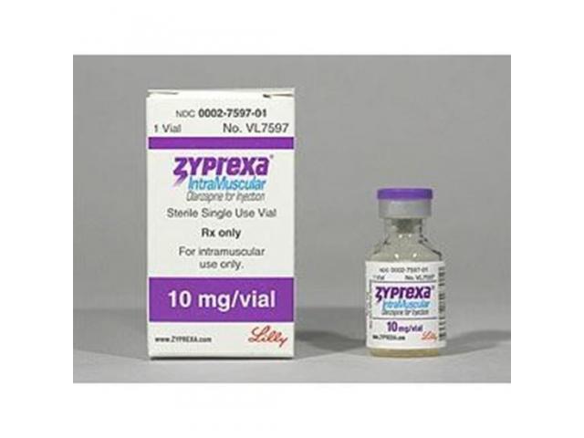 Zyprexa® (Olanzapine), IM, 1mg/mL, SDV, 10mL Vial
