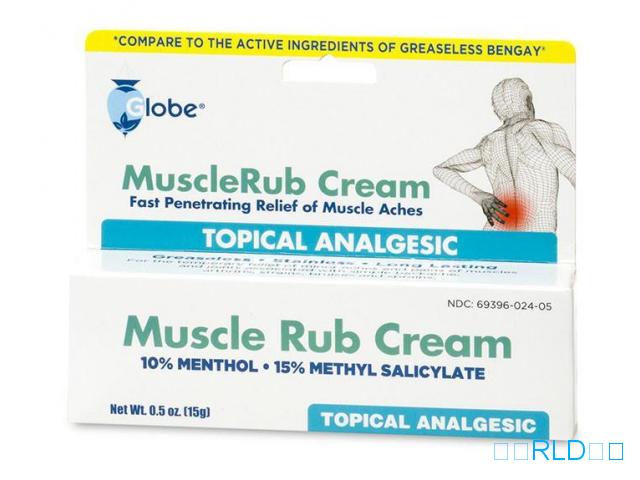 参比制剂,进口原料药,医药原料药 地球肌肉磨擦奶油(Globe Muscle Rub Cream)