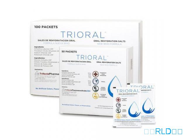 参比制剂,进口原料药,医药原料药 TRIORAL口服补液盐（每盒100包）（TRIORAL Oral Rehydration Salts (100 Packets Per Box)）