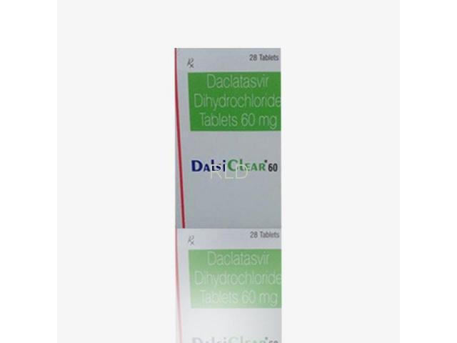 参比制剂,进口原料药,医药原料药 Dalsiclear : Daclatasvir 60 Mg Tablets