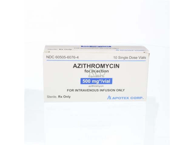 参比制剂,进口原料药,医药原料药 Azithromycin 500mg SDV - Box/10