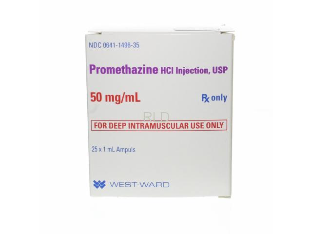 参比制剂,进口原料药,医药原料药 Promethazine 50mg/ml 1ml SDA - Box/25