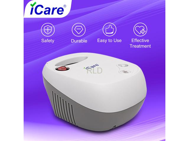 参比制剂,进口原料药,医药原料药 iCare®N38 Ultra Compressor Nebulizer Inhalator with Adult and Children Mask Kits