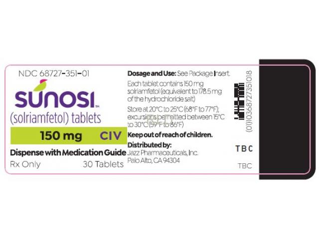 Sunosi (solriamfetol) Tablets 150mg