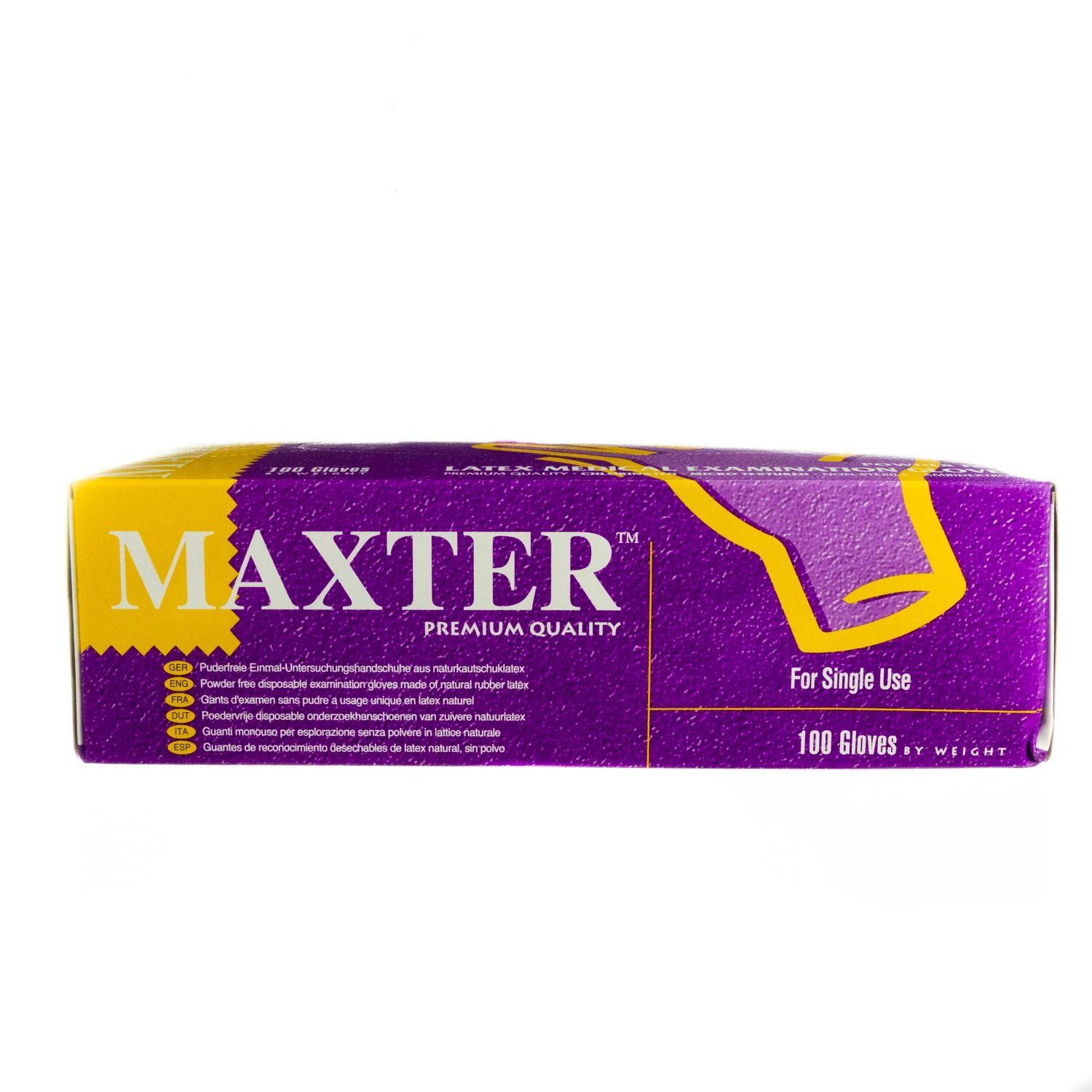 参比制剂,进口原料药,医药原料药 Maxter Powder Free Latex Gloves - XL (100)