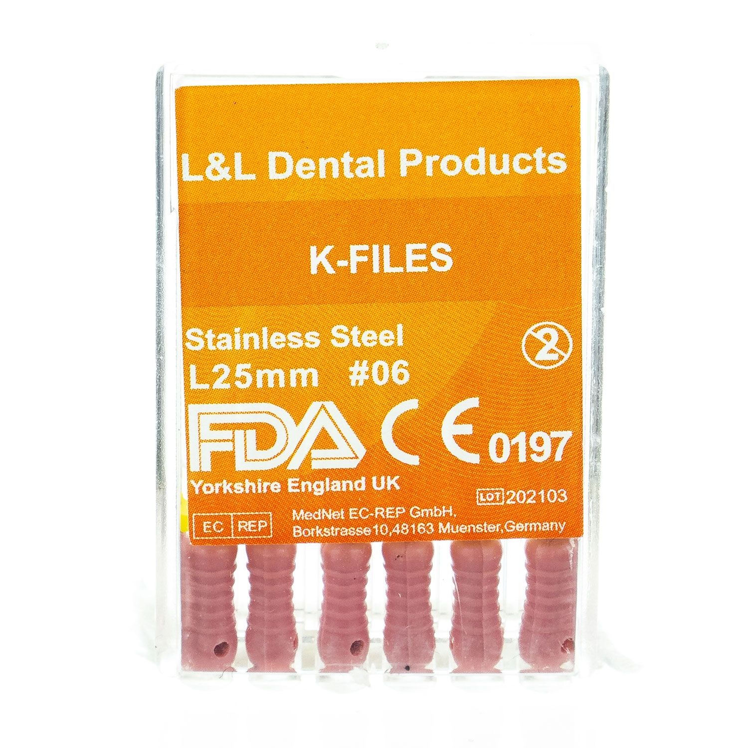 参比制剂,进口原料药,医药原料药 K Files: 31mm - ISO 06 (6)