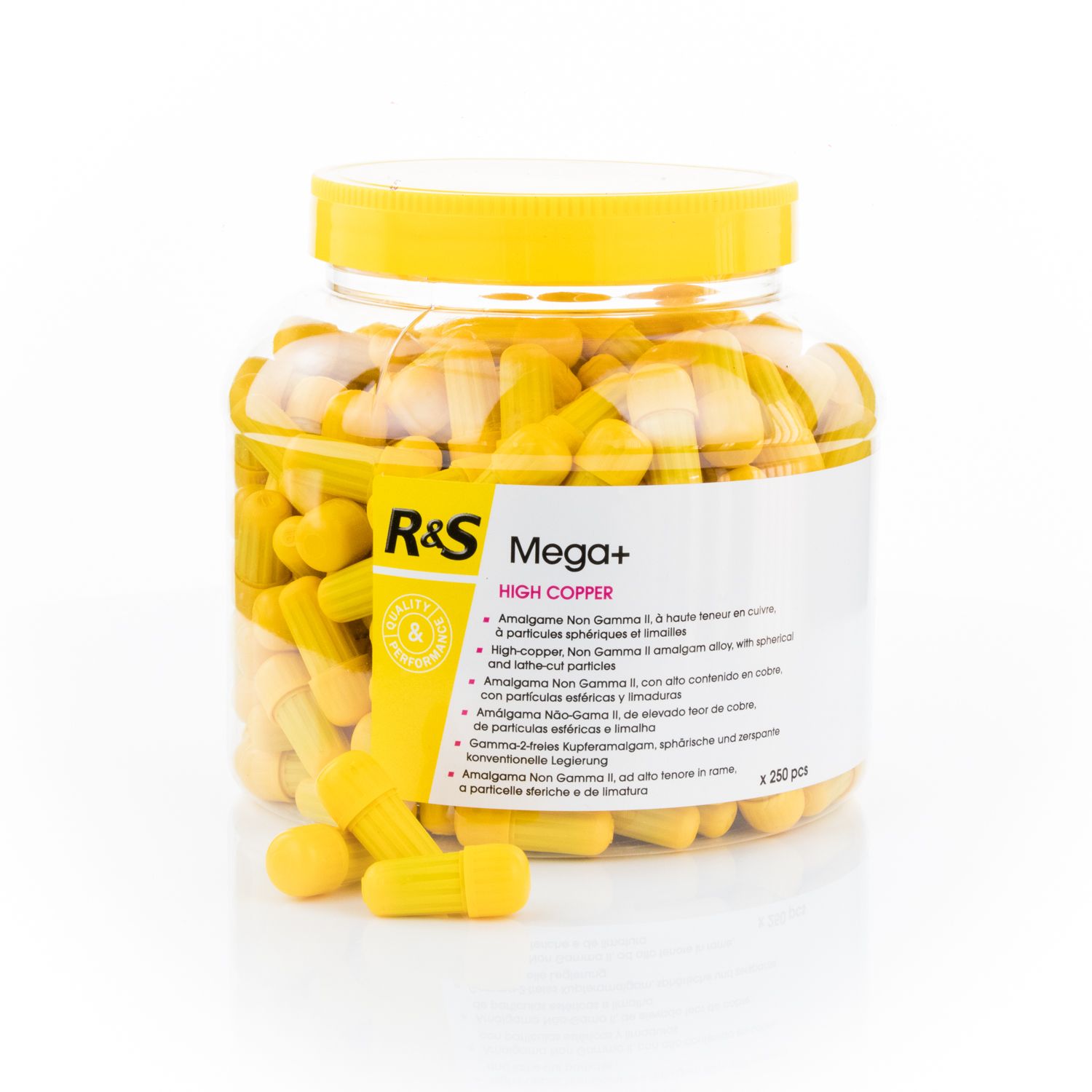 参比制剂,进口原料药,医药原料药 R&S Mega+ Amalgam Capsules: Standard Set - Spill 2 (250)