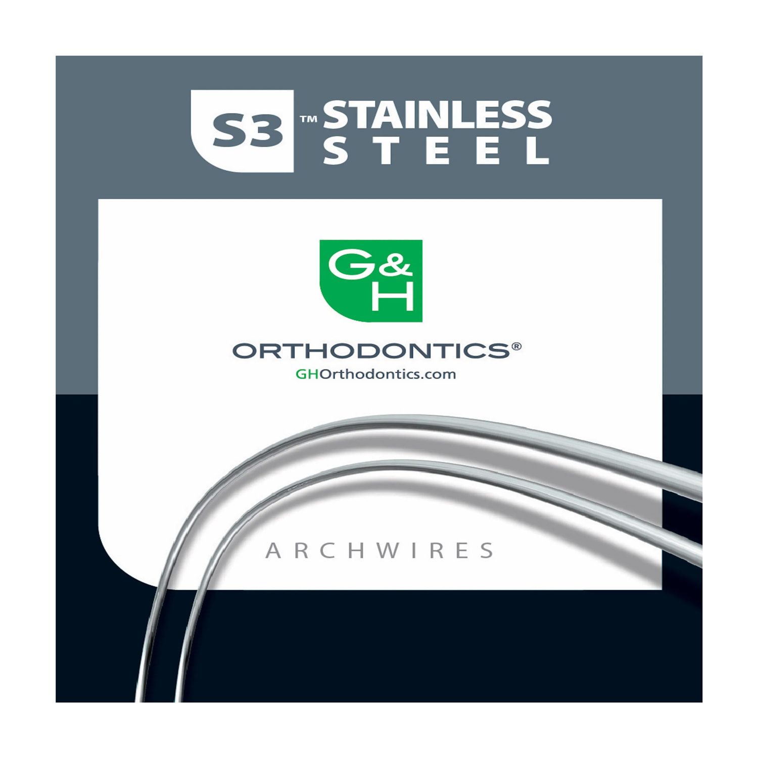 S304 Stainless Steel Archwires: TF1-U - Round .018 (25)
