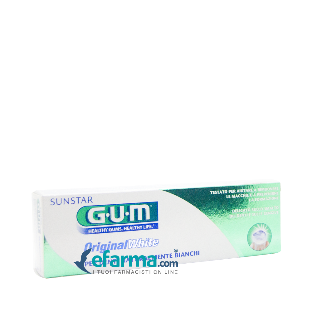 Gum Original White Dentifricio Sbiancante 75 ml