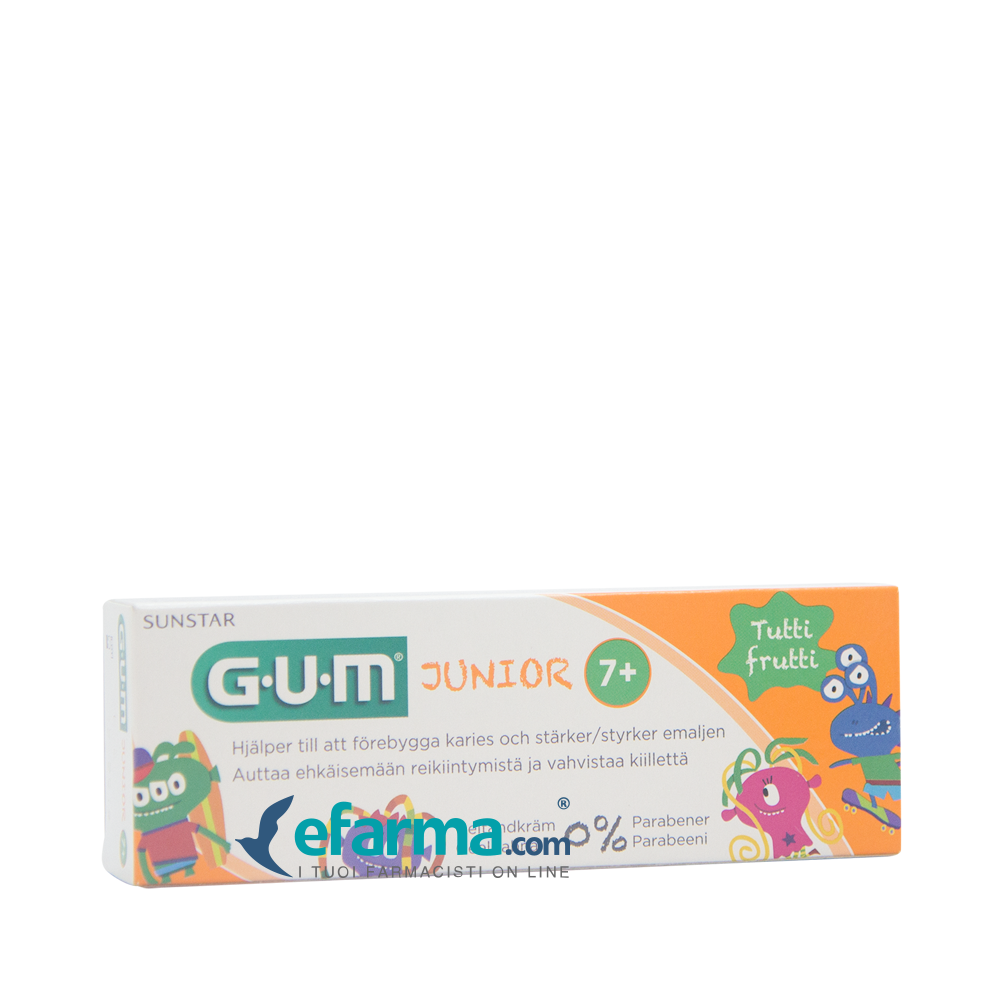 Gum Junior 7+ Dentifricio Per Bambini 50 ml