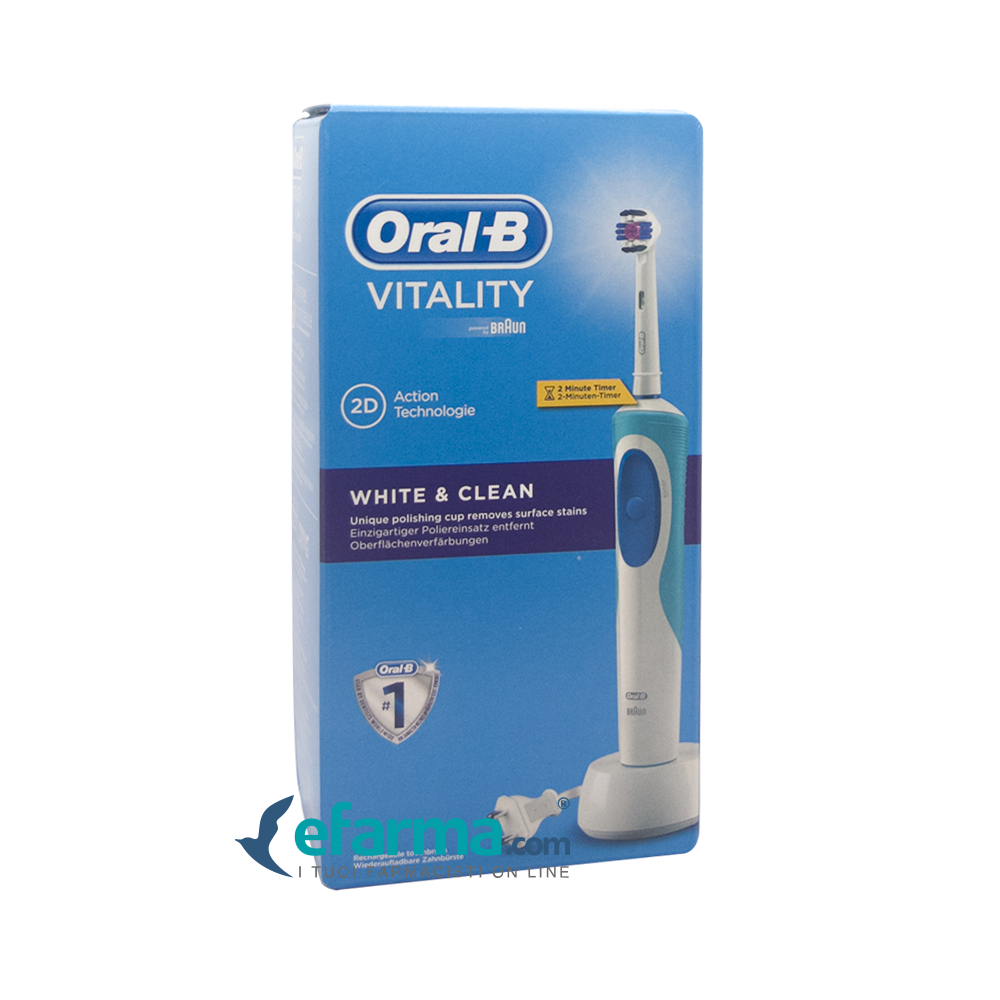 参比制剂,进口原料药,医药原料药 Oral-B Vitality White+Clean Spazzolino Elettrico
