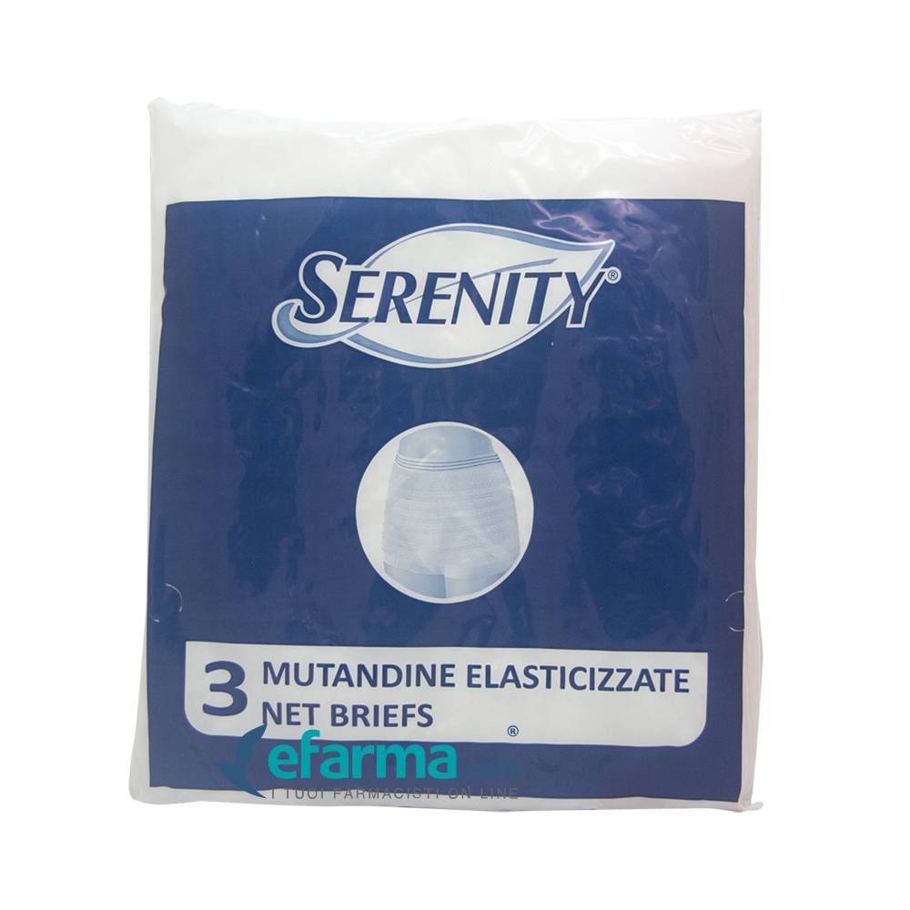 参比制剂,进口原料药,医药原料药 Serenity Mutandina Elastica A Rete Per Pannoloni Taglia XXL 3 Pezzi