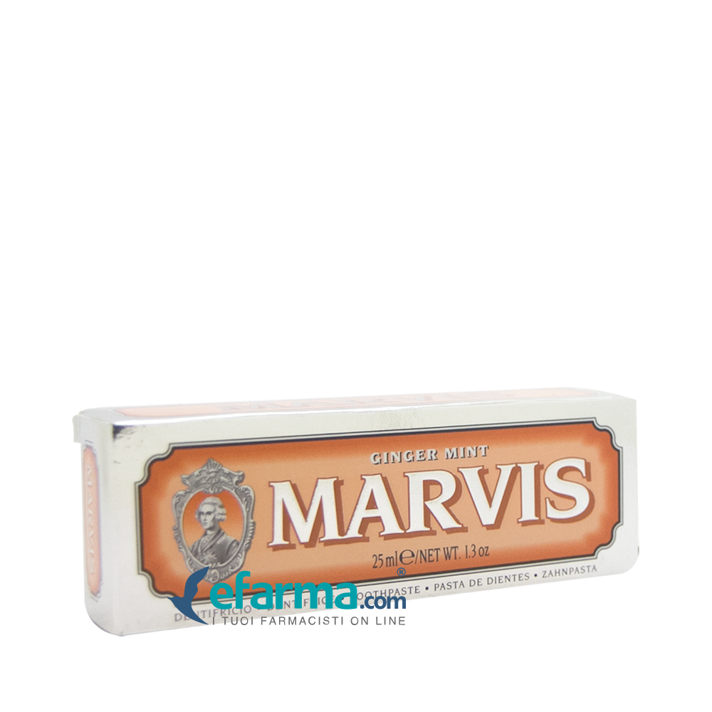 Marvis Ginger Mint Dentifricio Gusto Menta e Zenzero 25 ml