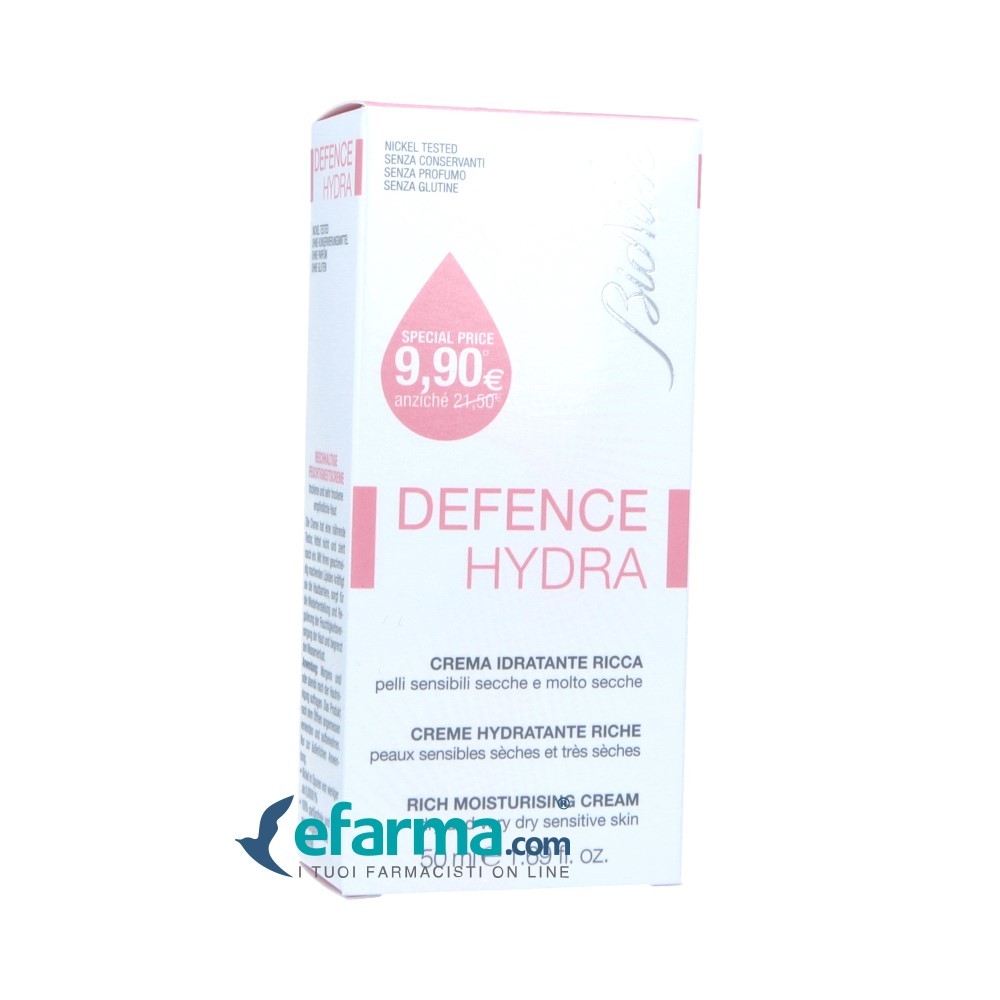 参比制剂,进口原料药,医药原料药 Bionike Defence Hydra Crema Idratante Ricca Pelle Secca e Molto Secca 50 ml