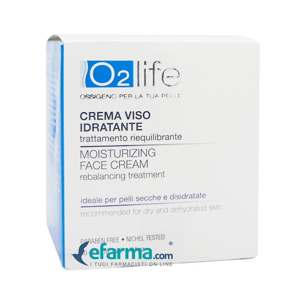 参比制剂,进口原料药,医药原料药 O2Life Crema Viso Idratante 50 ml