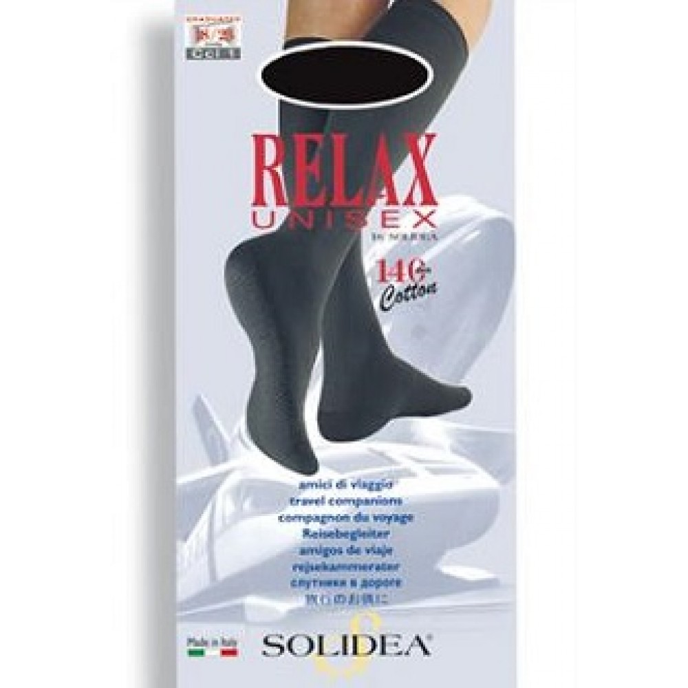 参比制剂,进口原料药,医药原料药 Solidea Relax Unisex 140 DEN Gambaletto Compressivo Colore Nero Taglia 1