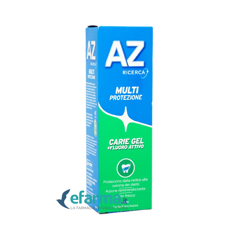 AZ Multi-Protezione Carie Gel+Fluoro Attivo Dentifricio 75 ml