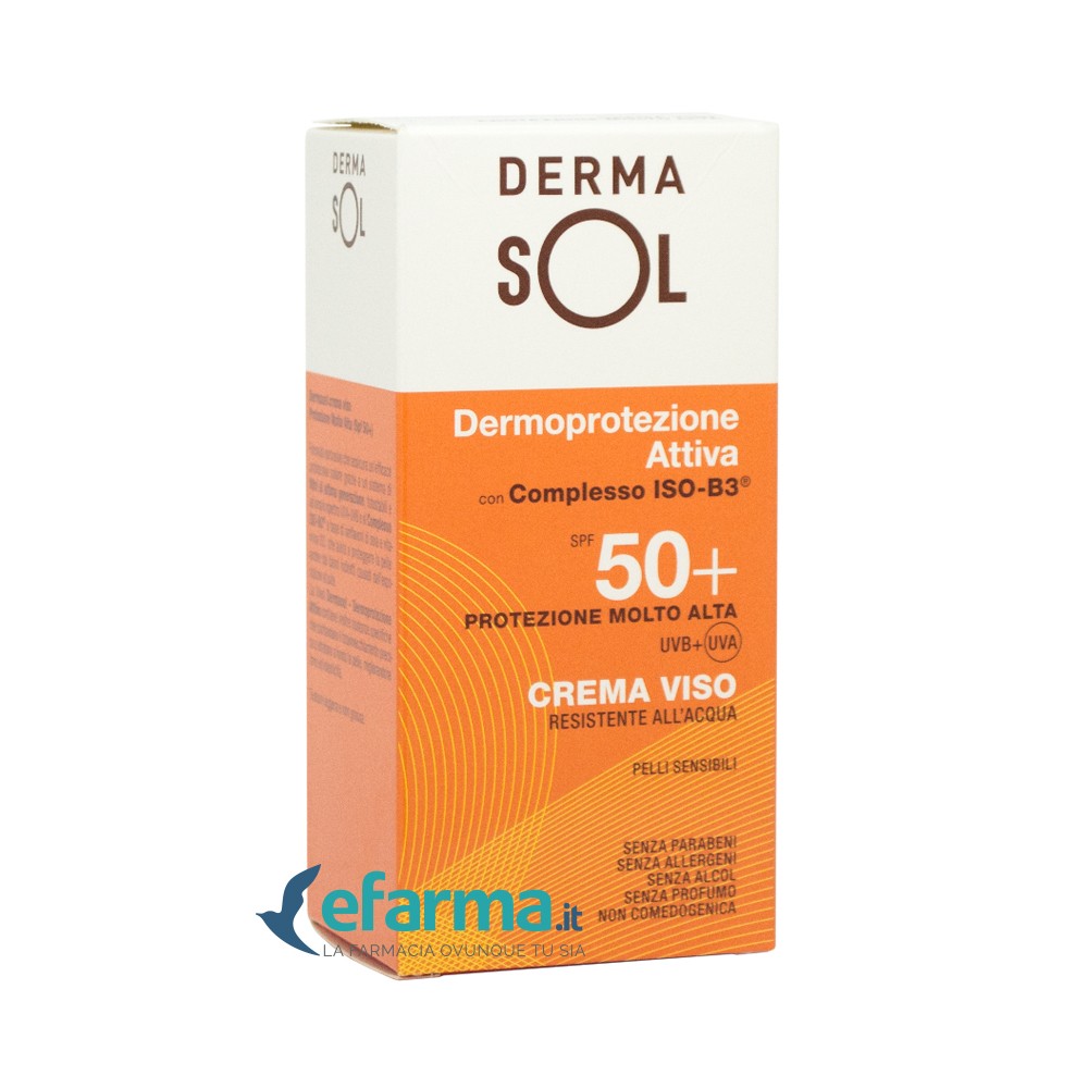 参比制剂,进口原料药,医药原料药 Dermasol Crema Solare Viso SPF 50+ Protezione Molto Alta 50 ml