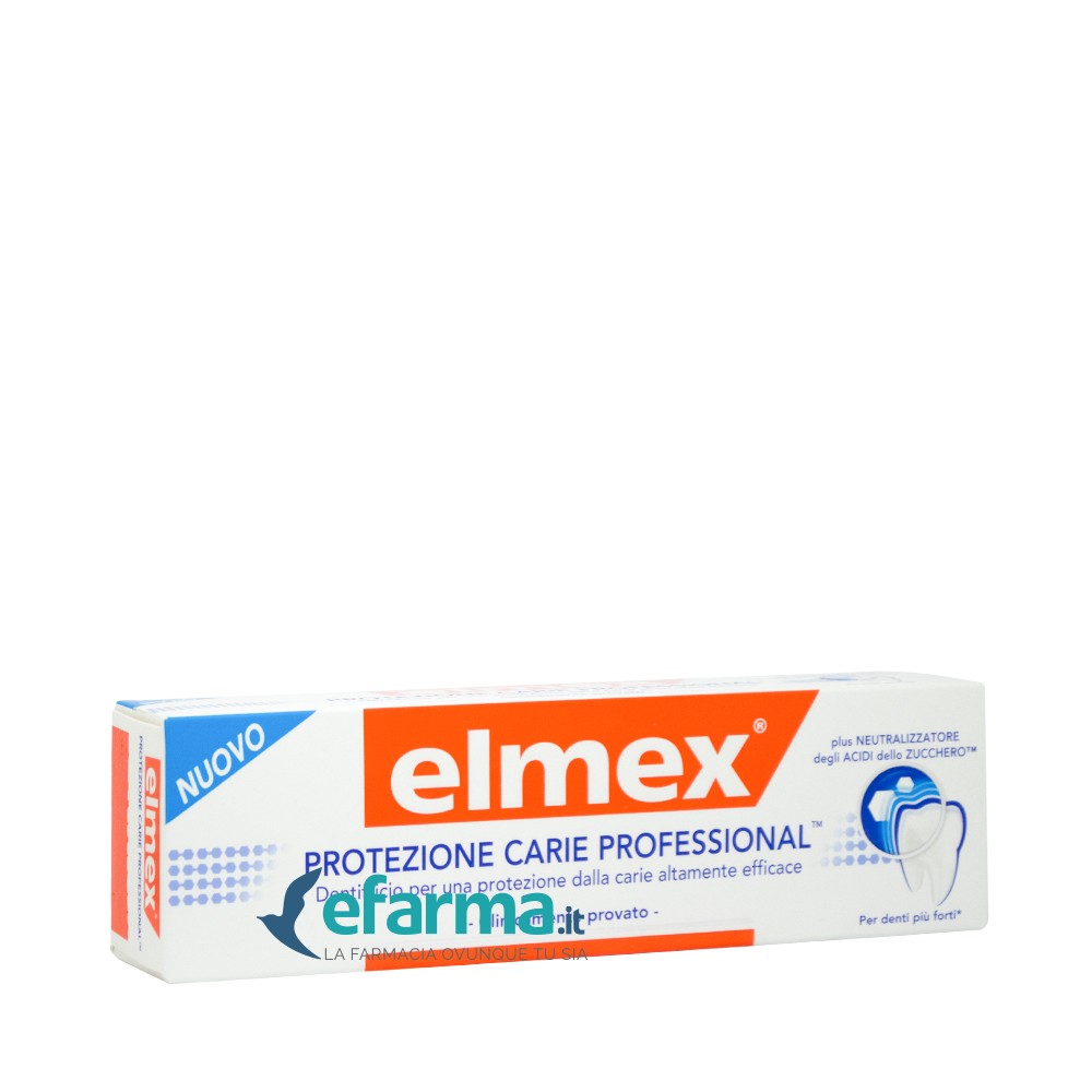 参比制剂,进口原料药,医药原料药 Elmex Protezione Carie Professional Dentifricio Anti-carie 75 ml