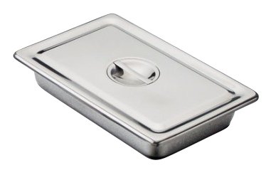 Instrument Tray McKesson Recessed Grip Stainless Steel 12-1/8 X 7-5/8 X 2-1/8 Inch