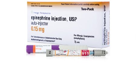 Alpha- and Beta-Adrenergic Agonist Epinephrine 0.15 mg Injection Auto-Injector 0.15 mL