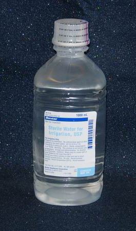 Irrigation Solution Sterile Water for Irrigation Not for Injection Bottle 1,000 mL
