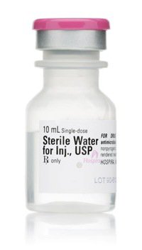 Diluent Sterile Water for Injection, Preservative Free Injection Single Dose Vial 10 mL