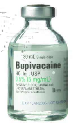 Local Anesthetic Bupivacaine HCl, Preservative Free 0.5%, 5 mg / mL Parenteral Solution Injection Si