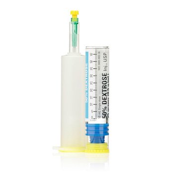 Caloric Agent Dextrose / Water, Preservative Free 50% Intravenous Injection Prefilled Syringe 50 mL