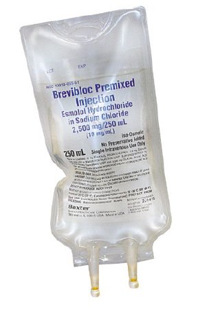 参比制剂,进口原料药,医药原料药 Brevibloc® Premixed Injection Beta-Adrenergic Blocking Agent Esmolol HCl / Sodium Chloride 10 mg / m