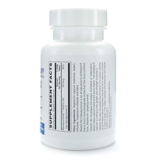 参比制剂,进口原料药,医药原料药 Vitamin K2 45mcg Vegetarian Capsules 60/Bottle