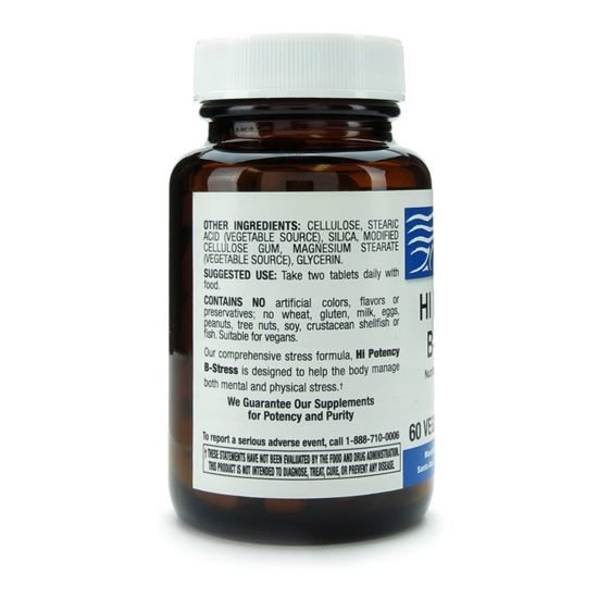 参比制剂,进口原料药,医药原料药 Hi-Potency B-Stress, 60 Tablets/Bottle