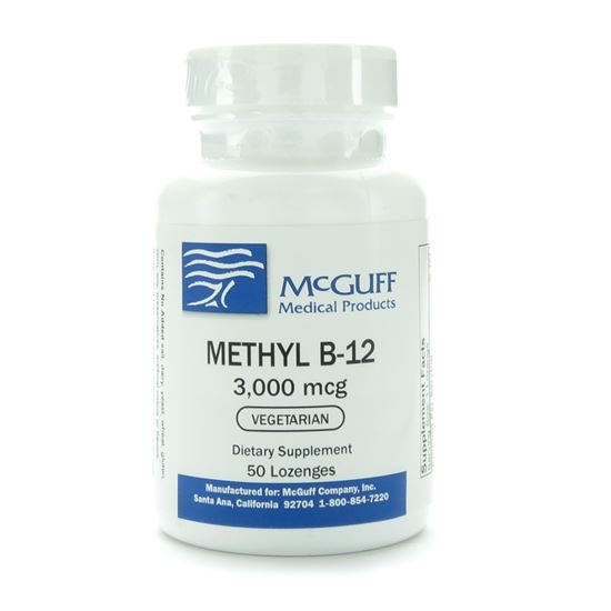 Methyl B12 3,000mcg Vegetarian Lozenge 50/Bottle