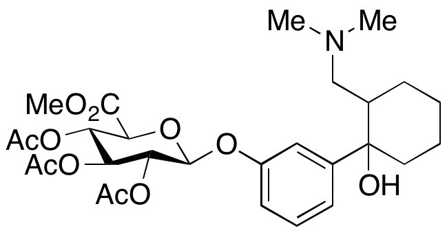O-Desmethyl Tramadol Triacetyl-β-D-glucuronide Methyl Ester
