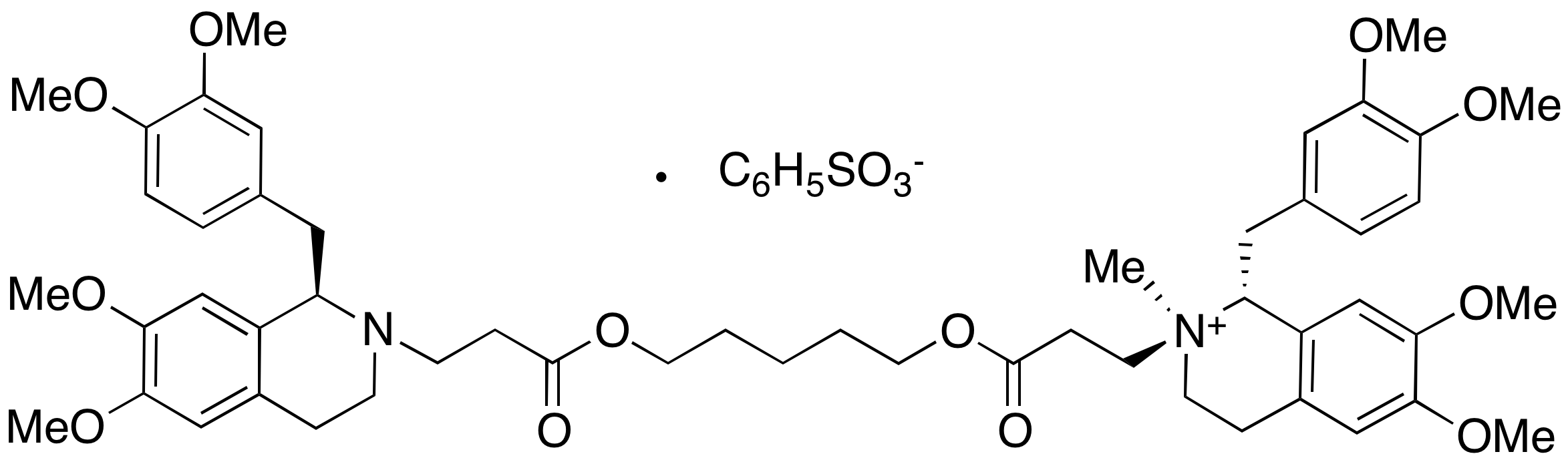 (1R,1’R, 2’S)-2-Desmethyl Cisatracurium Besylate