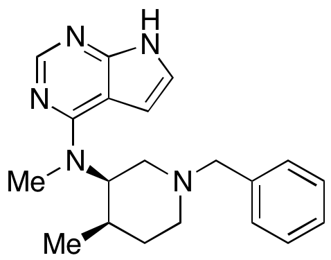 Des-(N-oxopropanenitrile)-N-methylbenzyl CP-690550