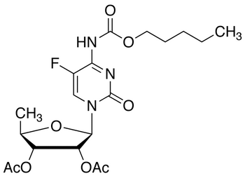 2’,3’-Di-O-acetyl-5’-deoxy-5-fluoro-N4-(pentoxycarbonxyl)cytidine