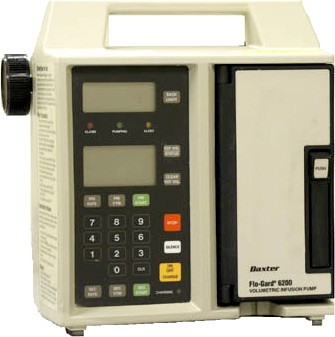 Monet Medical Baxter Flo-Gard 6200 Single Channel IV Pump (Vet Only) (Reconditioned) # 6200R1 - Single Channel IV Pump (Vet Only), 1 Year Warranty, Each