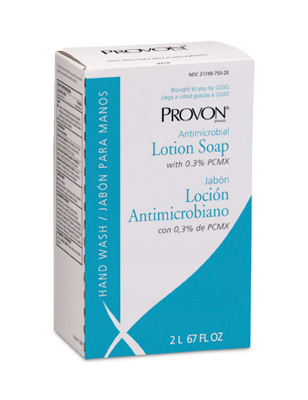 GOJO Provon Antimicrobial Lotion Soap # 2218-04 - NXT Lotion Soap, 2000mL, 4/cs