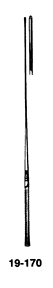 Miltex Uebe Applicators # 19-170 - Uebe Applicator, 7", Triangular Tip, Each