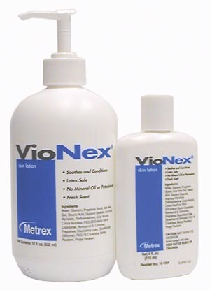 Metrex Vionex Skin Lotion # 10-1318 - VioNex Skin Lotion, 18 oz & Pump, 12/cs
