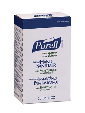 参比制剂,进口原料药,医药原料药 GOJO Purell Advanced Instant Hand Sanitizer # 2237-04 - NXT Instant Hand Sanitizer with Aloe, 2000mL, 4/cs