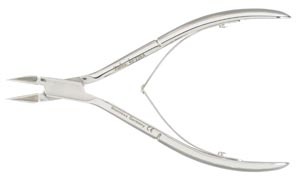 Miltex Nail Nippers # 40-226A - Nail Nipper, 5", Stainless, Medium Pattern, Delicate, Straight Jaws, Double Spring, Each