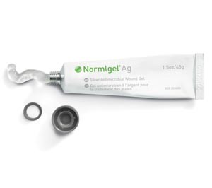 Molnlycke Normlgel Ag Wound Gel # 350450 - Wound Gel, Silver Antimicrobial, 1.5 oz, 10/bx, 3 bx/cs